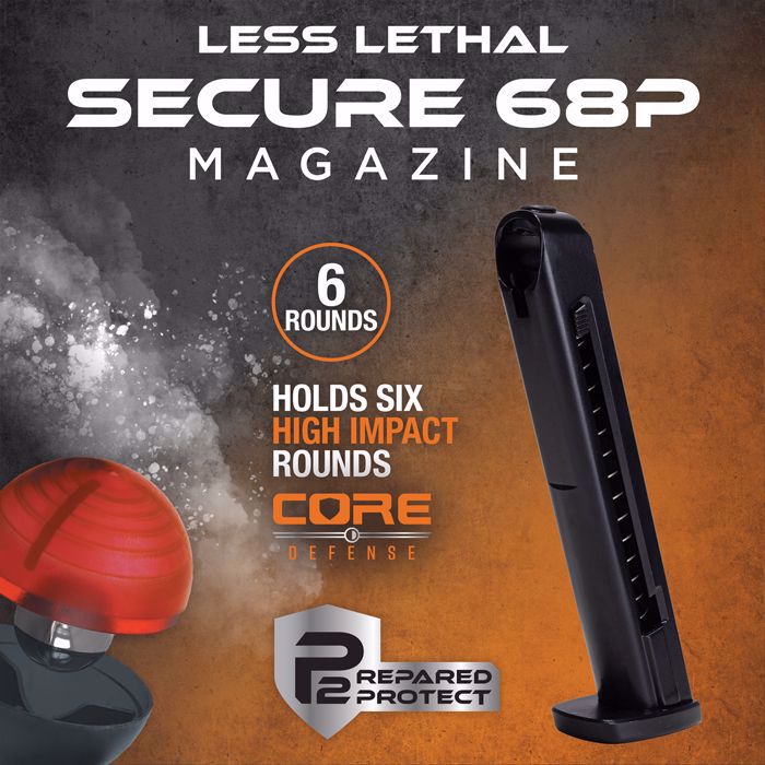 Prepared 2 Protect| P2P Secure 68P Six Round Magazine .68 cal