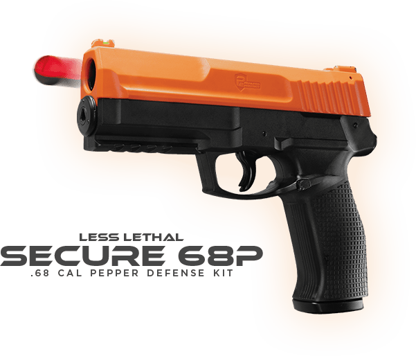 Less-Lethal Secure 68P .68 Cal Pepper Defense Kit